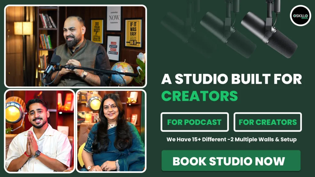 Best Podcast Studio for Rent in Jaipur Photography & Video Editing Studio for Creators & Brands – Oskillo Studio p (11)