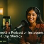 How to Promote a Podcast on Instagram: Trial Reels & Clip Strategy - Oskillo Studio, Jaipur